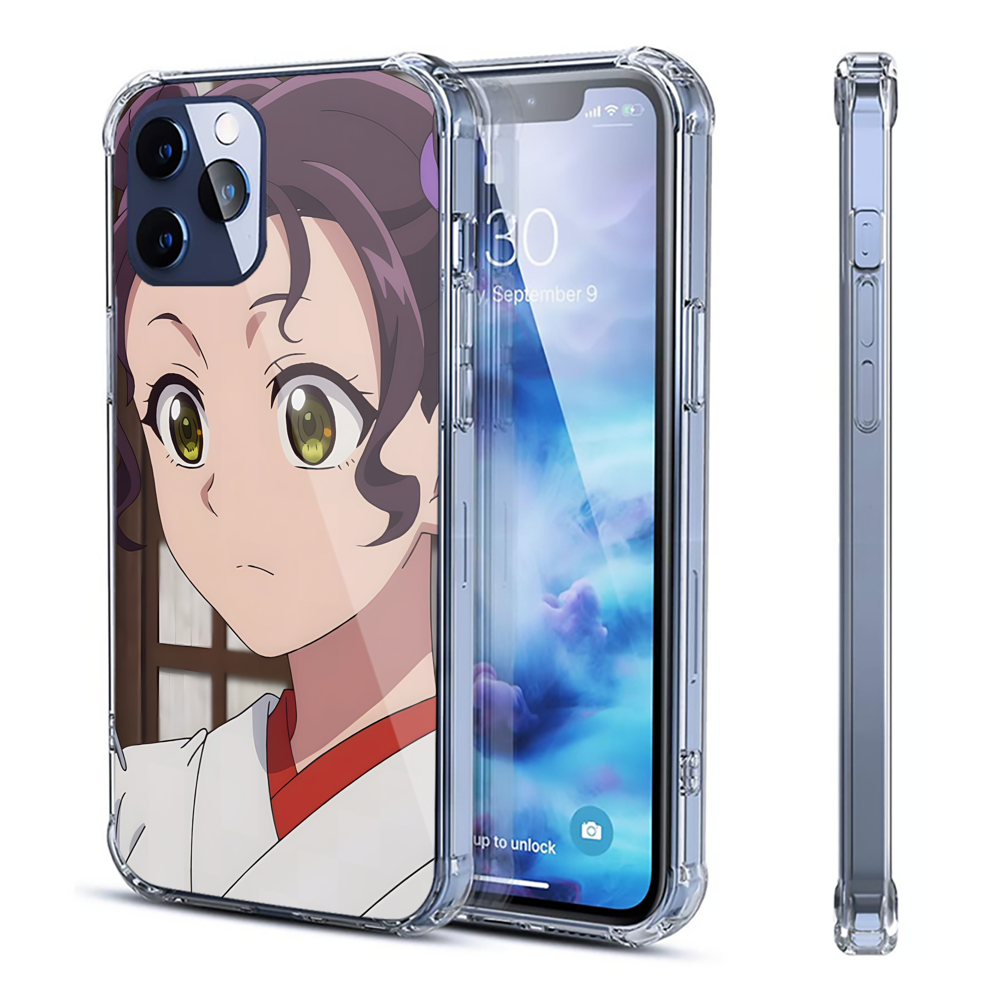 （画像用） 薬屋のひとりごと The Apothecary Diaries 【iPhone 12シリーズ対応】透明スマホケース（クリアソフトケース）